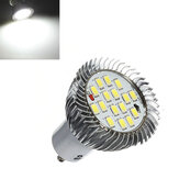 Ampoules LED GU10 7W 640LM blanc pur 16 SMD 5630 Lampes de lumière 85-265V